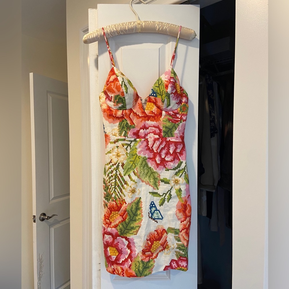Beautiful vintage dress made in Brazil
